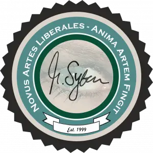 Logo Syben Kunst Anima Artem Fingit_colour