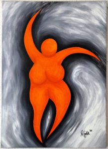 Mme La Rubinette - 70x50 - Syben